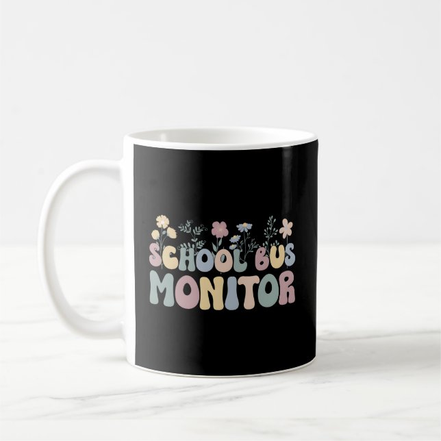 Mug Moniteur d'autobus scolaire Appréciation Bus Monit (Gauche)