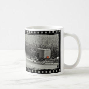 Mug Monochrome avec des erreurs amish