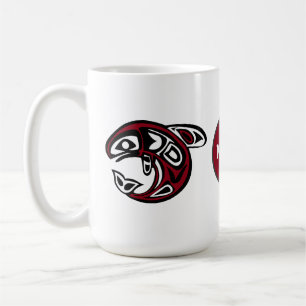 Mug Monogram Orca Killer Whale Design
