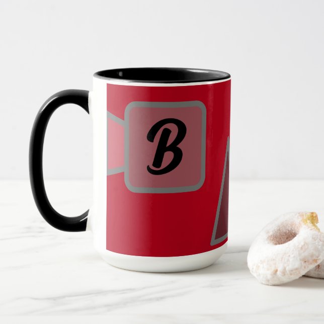 Mug Monogramme (Avec donut)