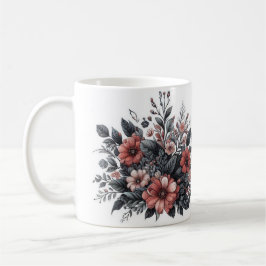 Mug Monogramme botanique personnalisé
