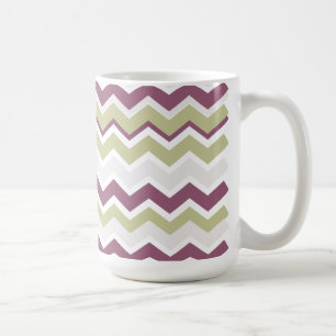 Mug Monogramme Chevron Brick