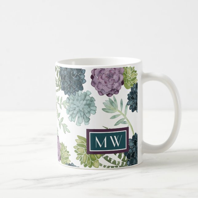 Mug Monogramme | Collection Plante de bonheur Pa Succu (Droite)