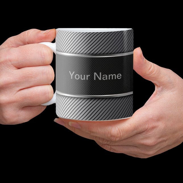 Mug Monogramme cool Mens (Créateur téléchargé)