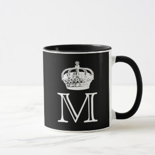 Mug Monogramme de couronne