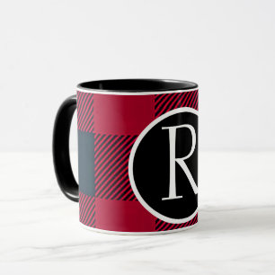 Mug Monogramme de moisissure de buffle