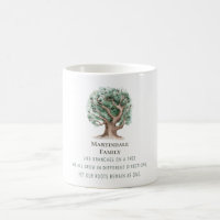 Monogramme de Réunion d'arbre familial moderne