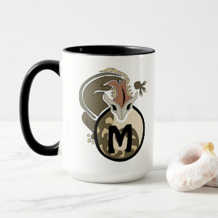 Mug Monogramme de salamandre en tête de marteau
