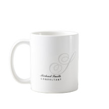 Monogramme élégant de filigrane