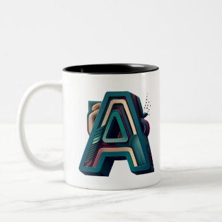 Mug Monogramme - Lettre A