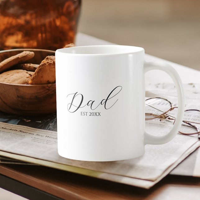 Mug Monogramme minimal | Type de police de script | Ca (Créateur téléchargé)