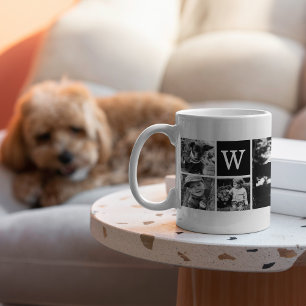 Mug Monogramme personnalisé de 5 Modèles photo