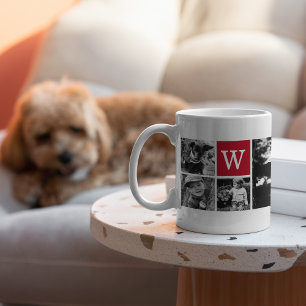 Mug Monogramme personnalisé de 5 Modèles photo