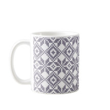 Monogramme personnalisé Noël Motif de flocon de ne