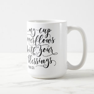 Mug Monogramme personnalisé SURPASSANT LES Écritures