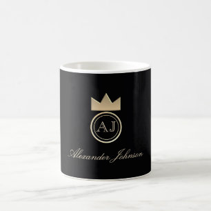 Mug Monogramme royal de la Couronne de la Couronne de