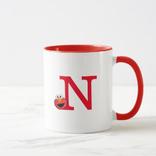 Mug Monster à la fin de cette histoire Elmo Monogram