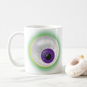 Mug Monster Zombie Eyeball Eye Halloween Déplaisant