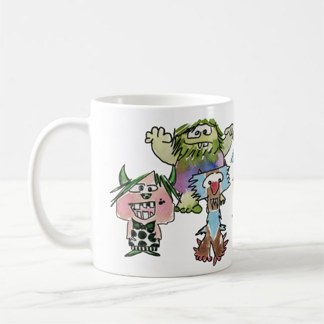 Mug Monstéréo Sept Monstars du dessin (Gauche)