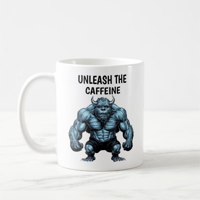 Mug Monstre à cornes (Gauche)