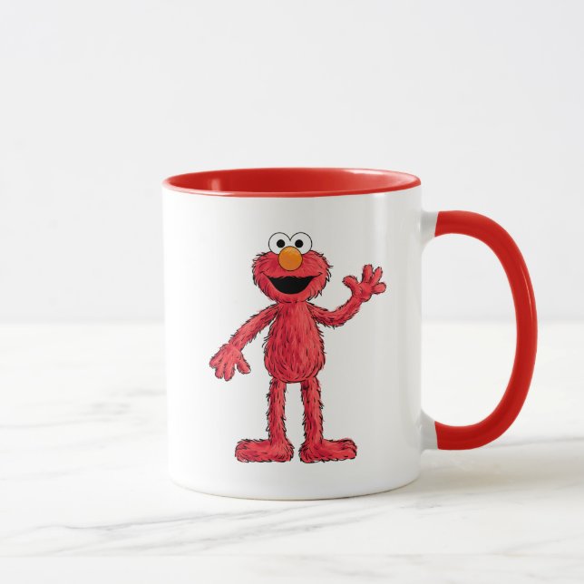 Mug Monstre à la fin de cette histoire | Elmo mignon (Droite)