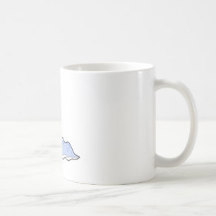 Mug monstre bleu gluant idiot