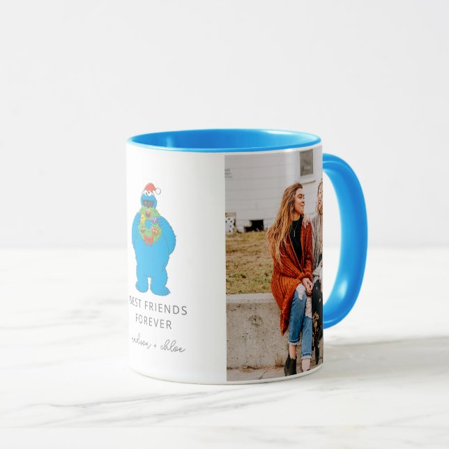 Mug Monstre de biscuits de Noël | Meilleurs Amis - Pho (Devant droit)