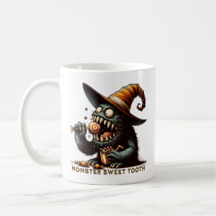 Mug Monstre de bonbons d'Halloween vintage
