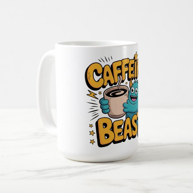 Mug Monstre de café (Devant gauche)