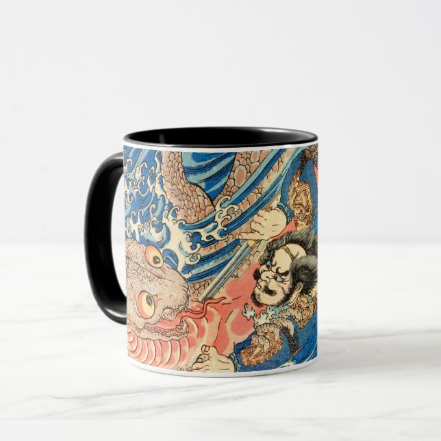 MUG MONSTRE DE COMBAT SAMURAI (Devant gauche)