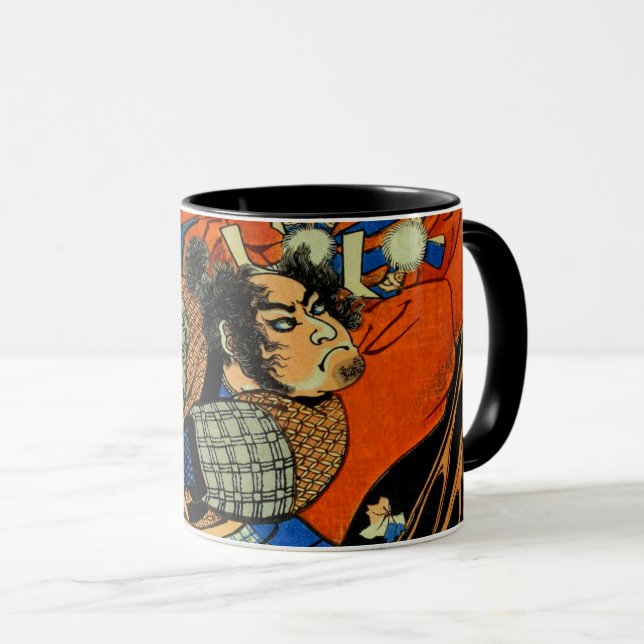 MUG MONSTRE DE COMBAT SAMURAI (Devant droit)