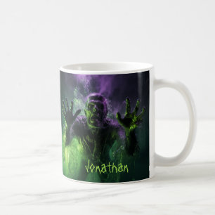 Mug Monstre Déplaisant Personnalisé Dans L'Horreur De