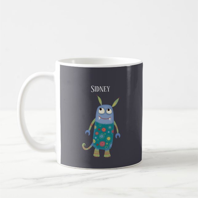 Mug Monstres amusants Personnalisé (Gauche)