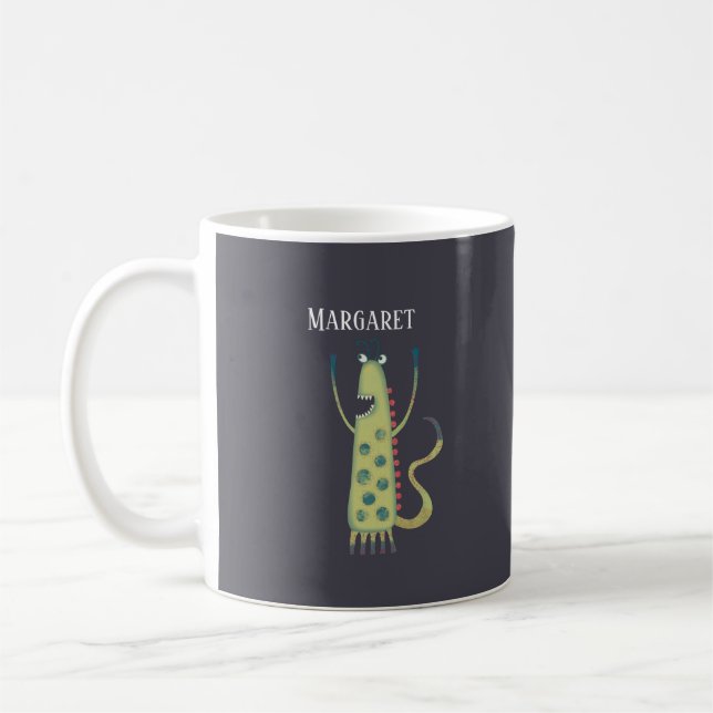 Mug Monstres amusants Personnalisé (Gauche)