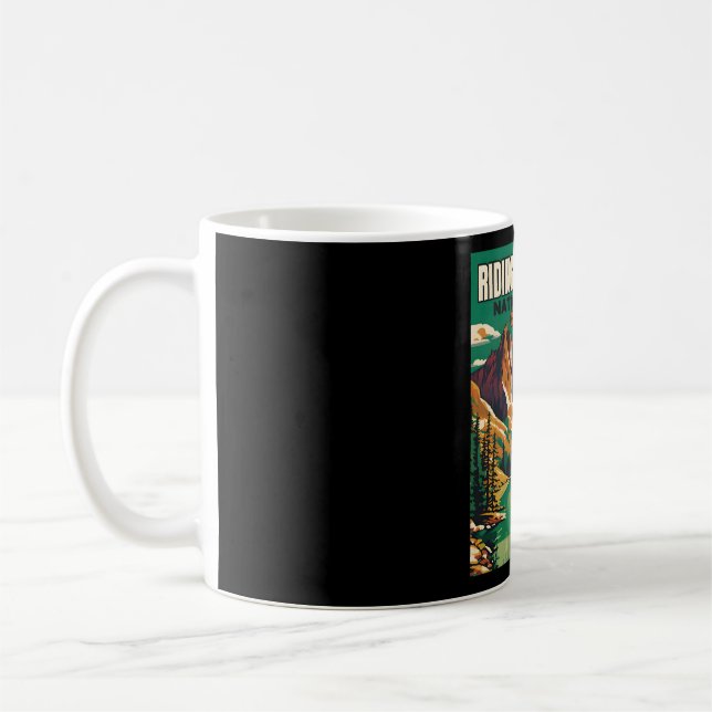 Mug Montagne d'équitation � Esprit des montagnes (Gauche)
