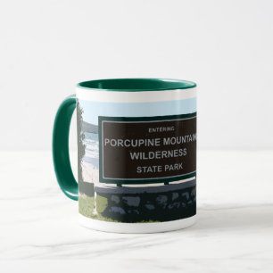 Mug Montagnes de porc-épic - la péninsule supérieure