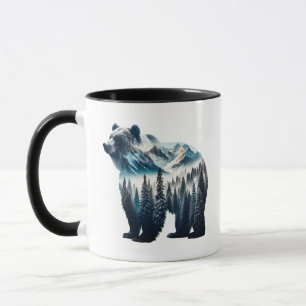 Mug Montagnes et forêts de grizzlis