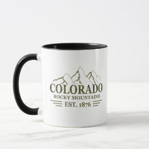 Mug Montagnes Rocheuses Colorado