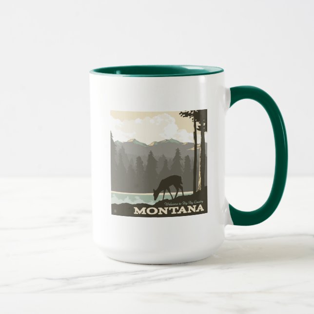 Mug Montana | Bienvenue dans Big Sky Country (Droite)