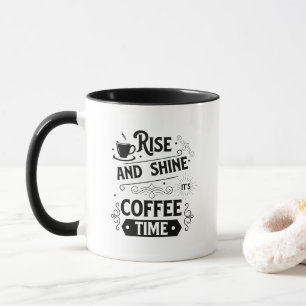 Mug Montée cool brillant café moment art de mots