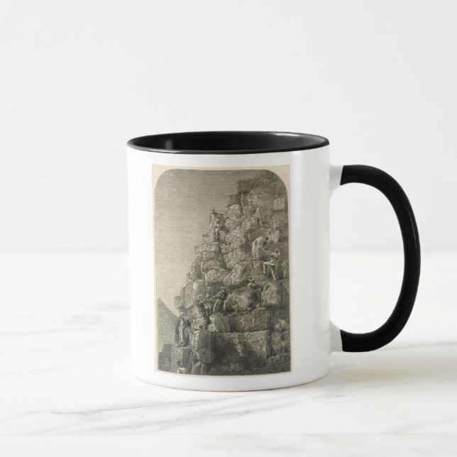 Mug Montée de la grande pyramide (Droite)