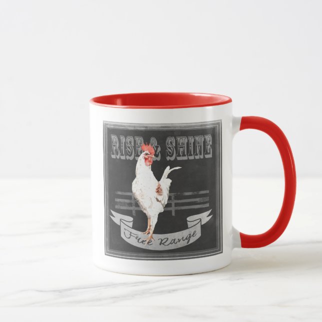 Mug Monter et briller le coq (Droite)