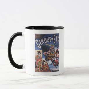 Mug Montgolfière et affiche japonaise de dames