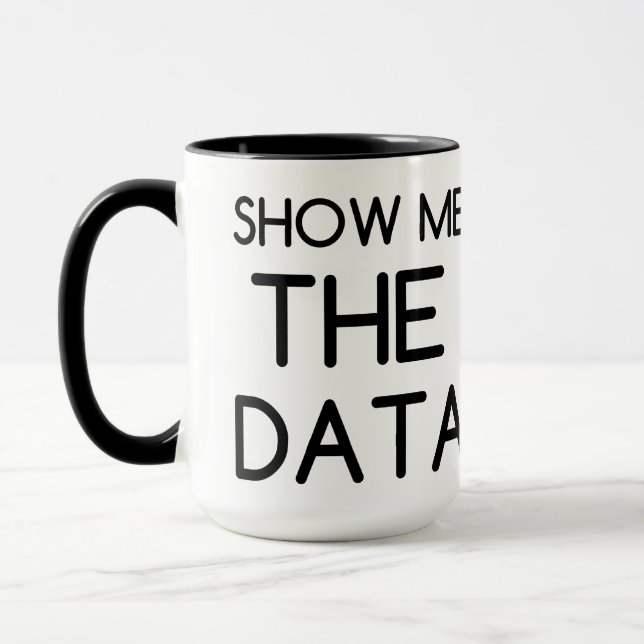 MUG MONTRER LES DONNÉES (Gauche)