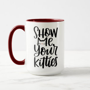 Mug Montrez-Moi Vos Cravates, Le Design Entrelacé À La