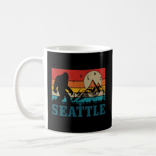 Mug Monts Seattle Washington Bigfoot (Gauche)