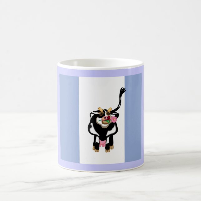 Mug Moo Cow Blue (Centre)