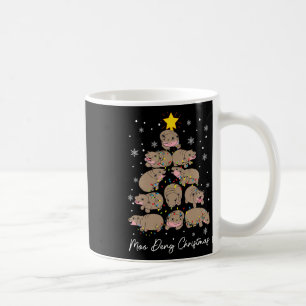 Mug Moo Deng Christmas Tree Funny Mignonne Ba