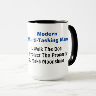 Mug moonshiner multi-tâche moderne
