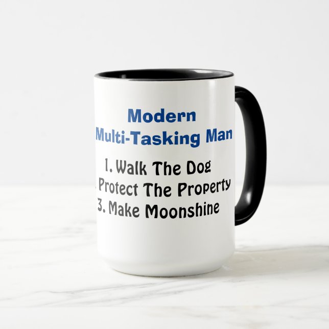 Mug moonshiner multi-tâche moderne (Devant droit)
